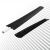 Schwarzer Schwellenkabelschutz mit Kabel, 1 Meter Kabelschutz