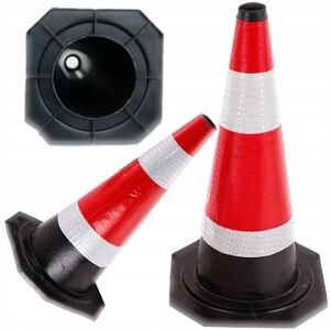 Verkehrspfosten, Kegel, Warnpfosten, weich, reflektierend, reflektierende Säule, 60 cm