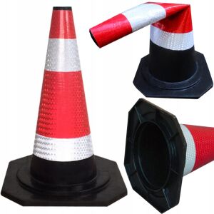 Verkehrsleitkegel Warnung reflektierende Faltstange 40 cm