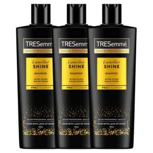 TRESemmé Lamellar Shine Шампоан 3x400ml, ултра гланц салон финиш - Шампоан