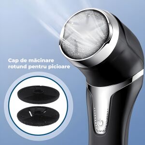 Set 3 Role Pila Electrica cu Aspirare IMA Trend – Negru, Calus si Piele Moarta 119963234 - Accesorii de șlefuire