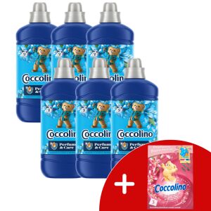 Coccolino Passion Flower & Bergamot 6er-Pack mit Coccolino Duftsäckchen - Spülen