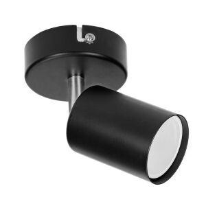 Adviti Spotleuchte Wand und Decke schwarz 1x GU10 119973097 - Adviti