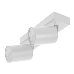 Adviti Spotleuchte Wand und Decke weiß 2x GU10 119973120 - Adviti