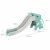 Pepita indoor and outdoor children's slide 190cm - Dino #turquoise-grey 119973683