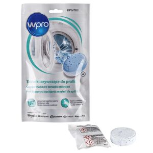 Wpro AFR-302 mosógép tisztító tabletta, csomagolás és tabletta - Háztartási nagygép kiegészítő