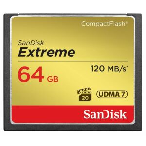Karta pamięci SanDisk Extreme 64GB CompactFlash - 120MB/s - SanDisk Karta pamięci