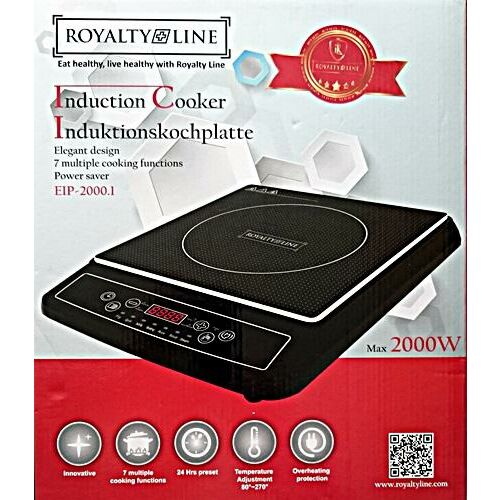 Royalty Line 2000W Indukciós Főzőlap Digitális Kijelzővel