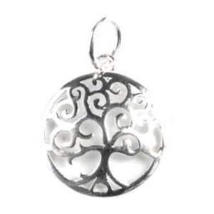 Srebrny wisiorek Drzewo Życia próby 925 - Dla kobiet
