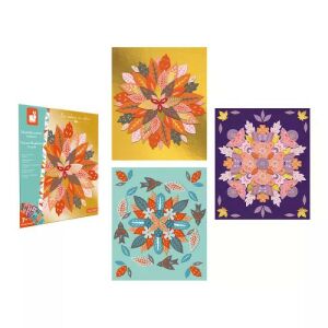 Janod Nature Mandalas kreatív készlet kész mandala képekkel - Janod