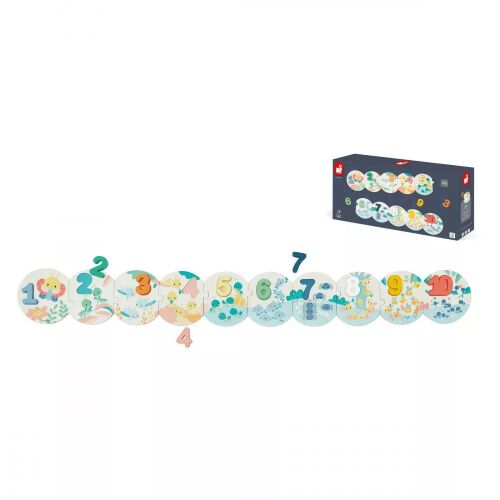 Janod 08042 PURE - ISMERKEDEM A SZÁMOKKAL PUZZLE 122902950