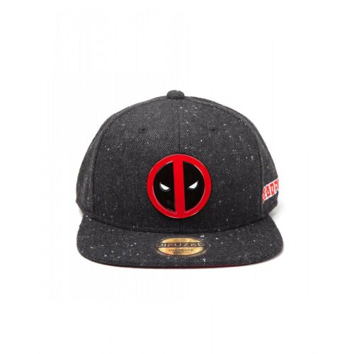 Marvel Deadpool Metal Badge baseball sapka, elölnézet - Baba és tipegő