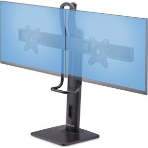 StarTech.com 2MC1S-MONITOR-STAND asztali TV konzol 68,6 cm (27") Fekete 120062771 - Monitortartó és állvány