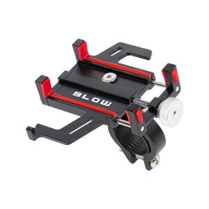 Blow UR-09 - kerékpáros/motoros telefontartó (55 x 95 mm), fekete/piros