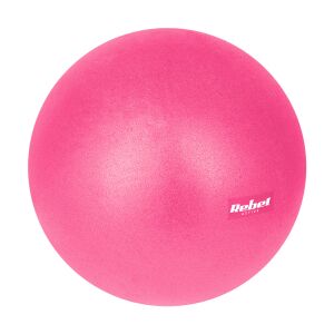 Rebel Active RBA-3103-PK - rehabilitációs pilates labda 25 cm, kézi pumpával, rózsaszín 120063246 - Alakformálás