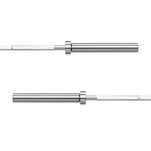 Rebel Active RBA-2202 - olimpiai egyenes súlyzórúd, 180 cm, 11,5 kg, ezüst 120063293 - Rebel