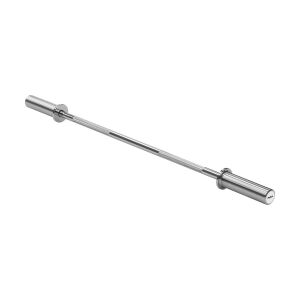 Rebel Active RBA-2204 - olimpiai egyenes súlyzórúd, 120 cm, 6 kg, ezüst 120063295 - Rebel