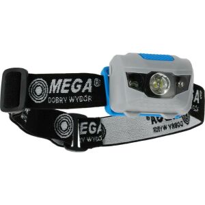 Proline 66140 - led fejlámpa, 1w, 3xaaa, 100lm, fekete/szürke