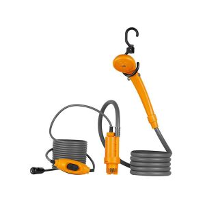 Tracer CampPump 12V - elektromos turista zuhany, narancs/fekete 120063384 - Tracer