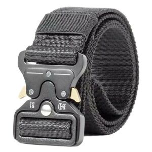 Aptel BQ61E - pántos öv QR csattal, sötétszürke
