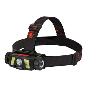 Orno LT-14 - LED COB + XPG fejlámpa/kerékpár világítás, Li-ion akkumulátorral, fekete