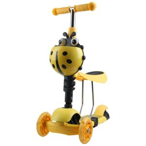 Enero Balance Scooter Ride - gyermek egyensúlyozó roller, sárga