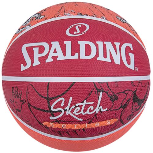 Spalding Sketch - kosárlabda (7-es méret), piros/narancs 120064034