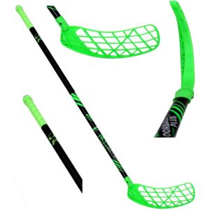 Accufli Unihoc Airtek Stick - 100cm-es jobbkezes floorball ütő, zöld