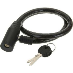 Xqmax Bicycle Lock - kulcsos kerékpárzár (65cm), fekete 120064088 - Kerékpár zár