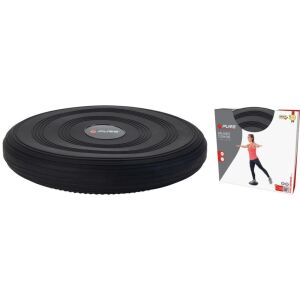 Pure 2 Improve Balance Cushion - egyensúlyozó szenzoros párna, 32x6 cm, fekete