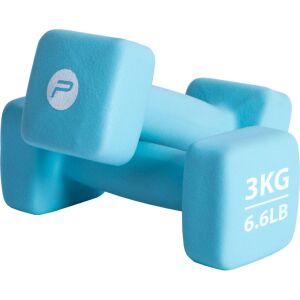 Pure2Improve Dumbbell Set - 2 x 3 kg-os neopren kézi súlyzó, kék