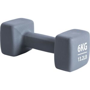 Pure2Improve Neopren Dumbbell - 6 kg-os neopren kézi súlyzó, szürke
