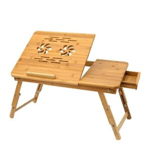 Stolik na laptopa z bambusa K672 50X30cm 120064311 - Podstawka pod laptopa