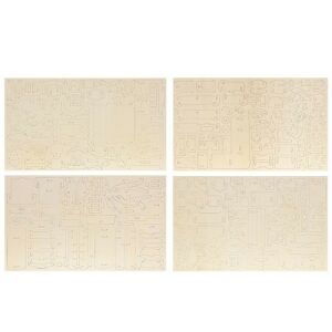 Fa bababútor szett 34 db