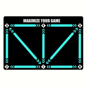 Ütéselnyelő labdarúgó technikai szőnyeg 120066287 - Szabadtéri ügyességi játék