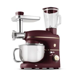 Berlinger Haus BH/9531 burgundy kitchen machine with meat grinder and blender attachments - Kitchen Machine