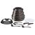 Tefal Ingenio XL Force 19-piece cookware set on white background