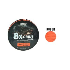 Jaxon crius 8x catfish orange 0,37 300,0m 120072267 - Harcsázó zsinór