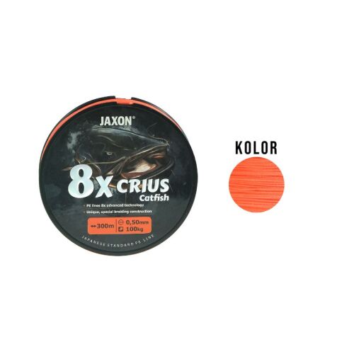 Jaxon crius 8x catfish orange 0,50 300,0m 120072272