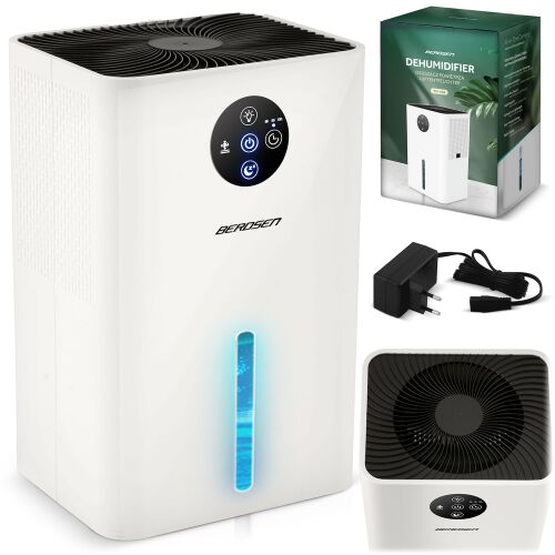 Berdsen 1.8L Dehumidifier with accessories and packaging