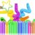 Variety of shapes made with Kruzzel pop tubes sensory toy