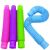 Kruzzel pop tubes sensory toy, extended and collapsed