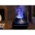 Ruhhy aroma diffuser humidifier with blue flame effect in a dark room