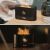Ruhhy 3-in-1 flame effect aromatherapy diffuser humidifier, black, 180ml, on a table, top and bottom view