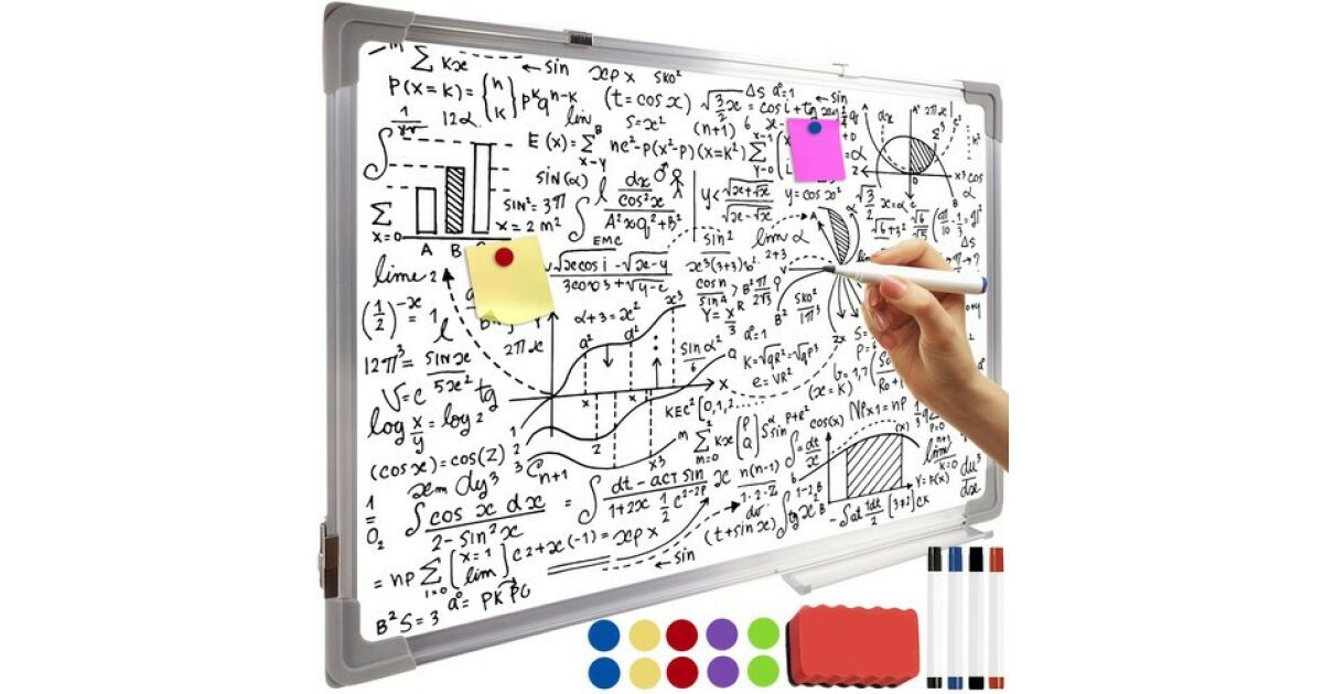 Magnetyczna tablica suchościeralna 60x90cm - Maaleo 24326 | Pepita.com