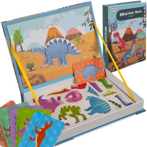 Mágneses puzzle - dinoszauruszok 24730