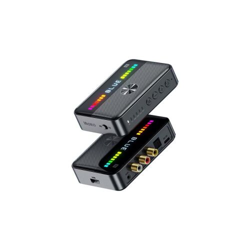 M13 DAC NFC Bluetooth 5.3 Adó-Vevő multifunkciós adapter, digitális-analóg átalakító, RGB világítás
