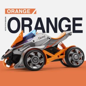 Flippy 2 az 1-ben Motoros Autós Játék - Narancssárga