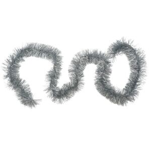 Flippy Karácsonyi girland, 5. modell, ezüst, méret: 2 m x 9 cm, anyag: PVC fólia, beltéri/kültéri