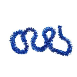 Flippy Karácsonyi girland, 6. modell, kék, méret: 2 m x 5 cm, anyag: PVC fólia, beltéri/kültéri